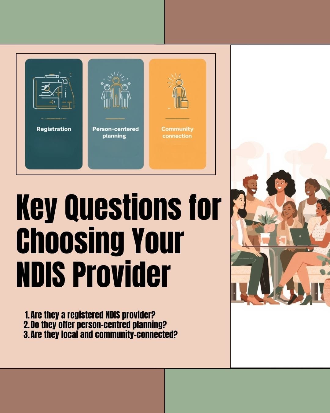 Key questions to ask before choosing an NDIS provider - Goodwill Support Tasmania