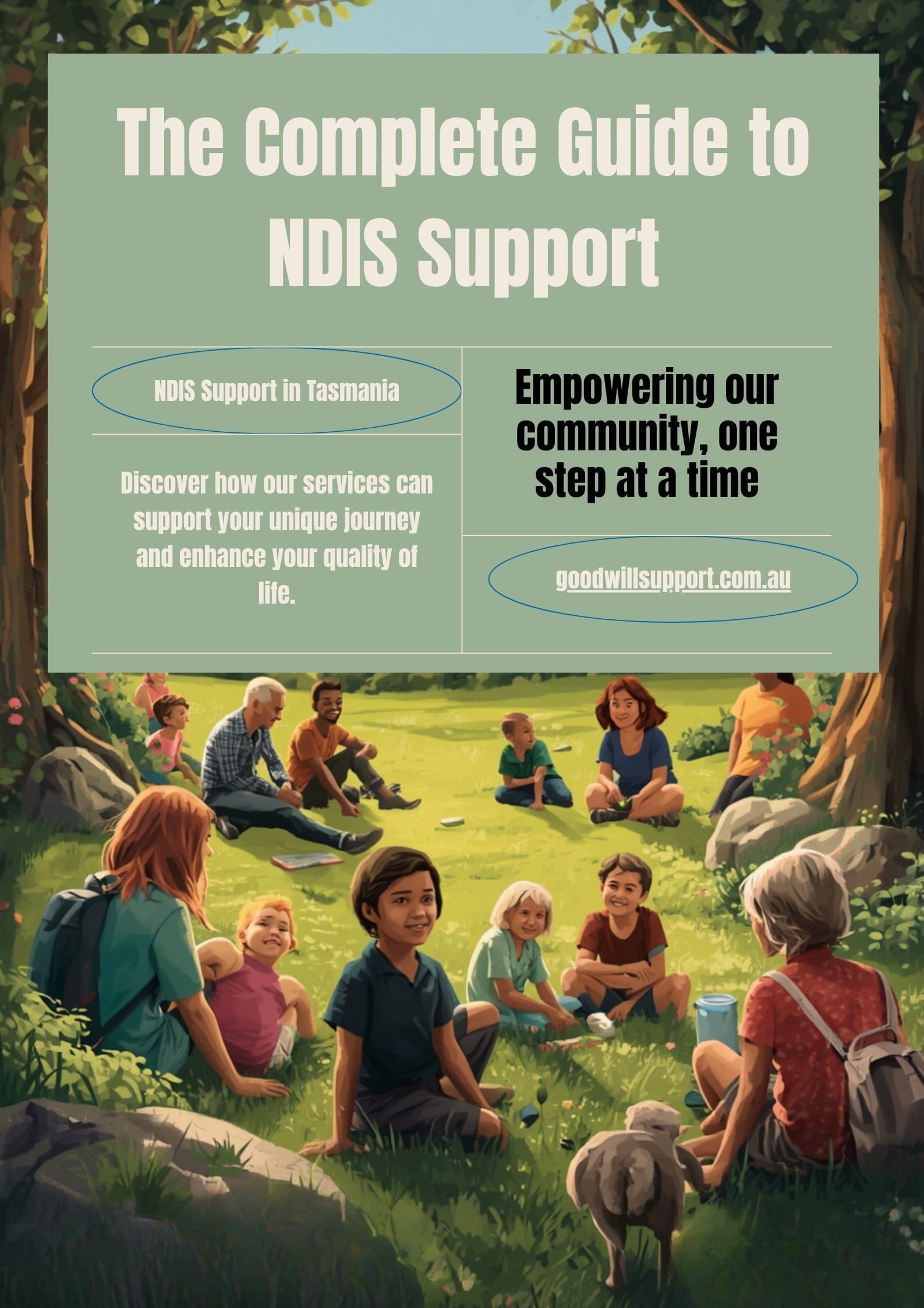NDIS support Tasmania - Goodwill support Registered provider